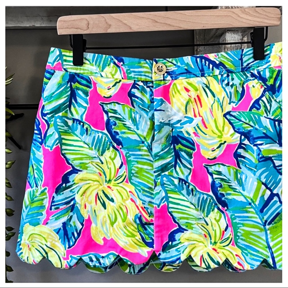 ‘New’ Lilly Pulitzer Pink Sunset Local Flavor Colette Skort